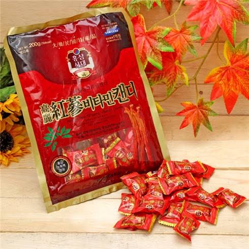 KẸO HỒNG SÂM GÓI 200G